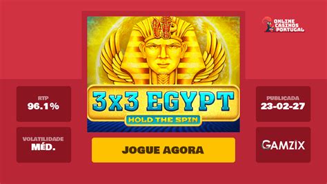 3x3 Egypt Hold The Spin Betano
